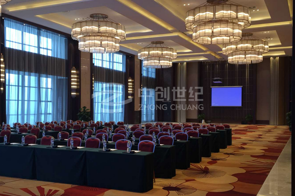 中興通訊鄒城和泰酒店宴會廳-后場照 中興通訊鄒城和泰酒店宴會廳-后場照