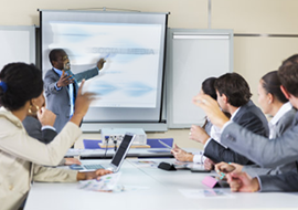 會議效果不佳的示意圖 會議效果不佳的示意圖