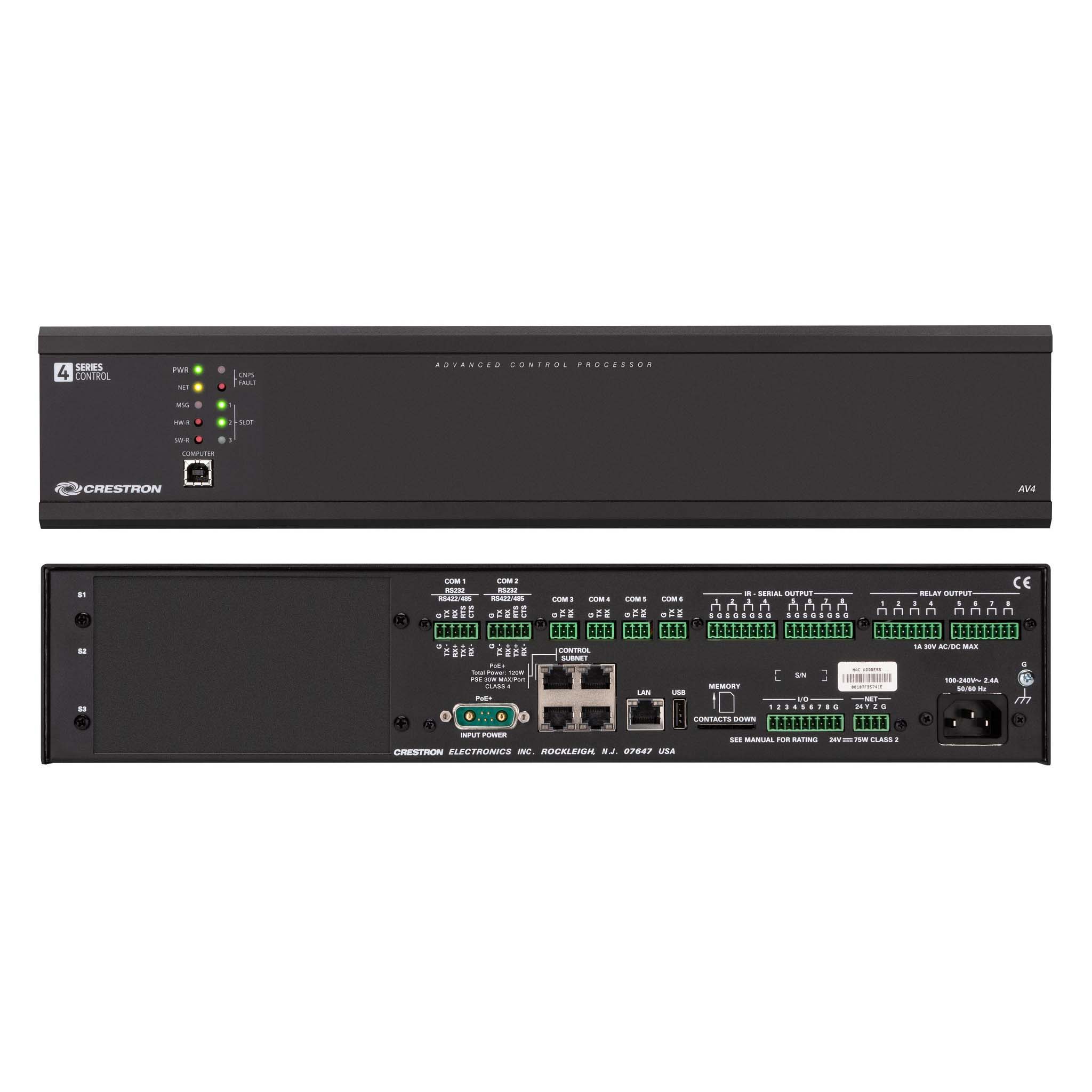 快思聰 AV4 集中控制系統(tǒng)中控主機