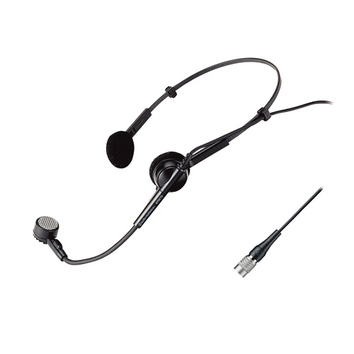 ATM75cW 無(wú)線發(fā)射機(jī)心形指向性電容式頭戴話筒