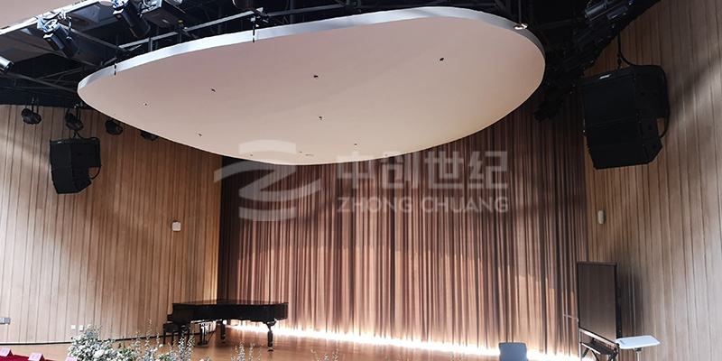 深圳光明高中園音樂廳-舞臺 深圳光明高中園音樂廳-舞臺